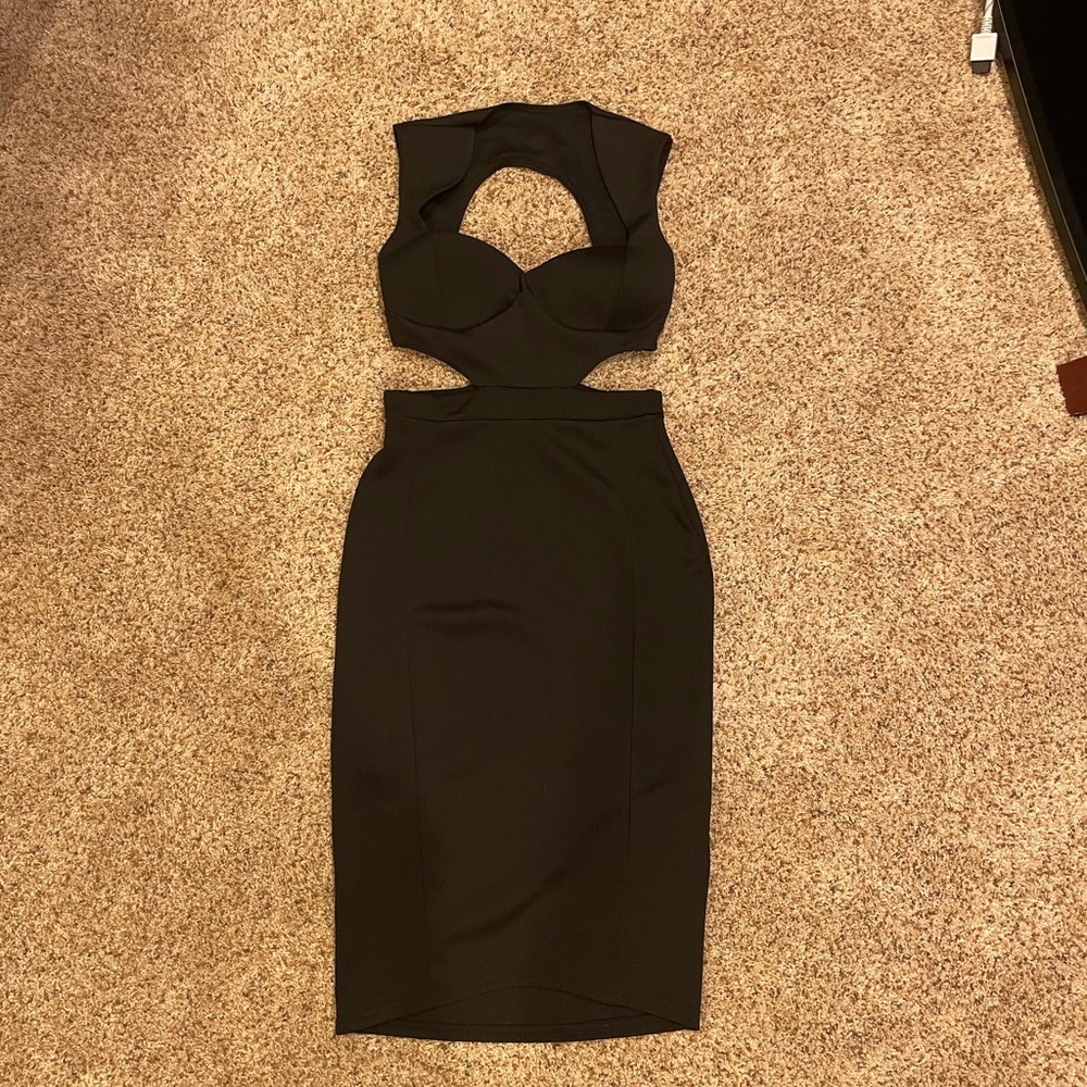Boohoo midi dress